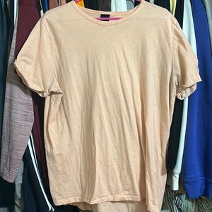H&M Pinkish Shirt Sleeve Tee